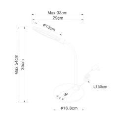Lampe Regina -Globo Lighting 1000254134 210322 09214300194 SKETCH DETAILS P000000001000254134 sketch