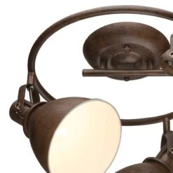 Globo Lighting -Globo Lighting deckenstrahler strahler i aluminium nickel 3 flammig 4505820