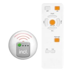 Plafonnier LED Optima Plate -Globo Lighting led deckenleuchte optima plate acrylglas metall 1 flammig 55 5 4740952