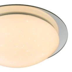 Plafonnier LED Step Up -Globo Lighting led deckenleuchte step up acrylglas spiegelglas 1 flammig 30 4551656