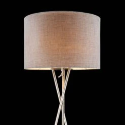 Lampadaire Paco II -Globo Lighting stehleuchte paco i acryl satiniert nickel 1 flammig 4505408